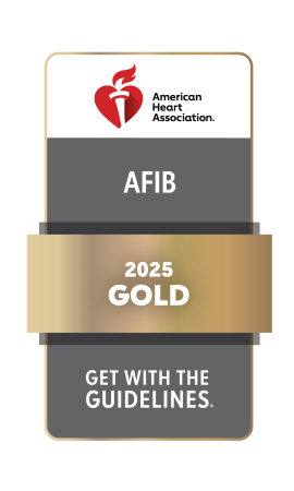 American Heart Association Get With the Guidelines AFIB Gold Badge