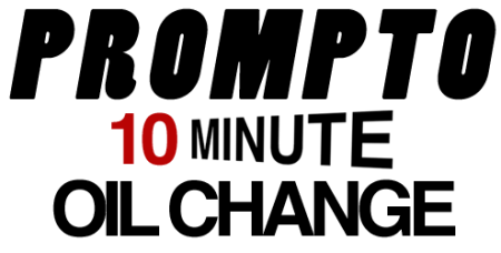 Prompto 10 minute oil change logo
