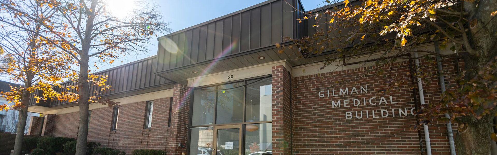 An exterior view of 52 Gilman Street in Portland, Maine