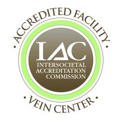 Intersocietal Accreditation Commission accredited facility for a vein center