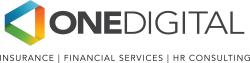 OneDigital Logo, insurance, financial services, and hr consulting