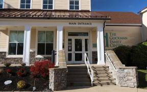 An exterior view of the Entrance at 123 Andover Rd in Westbrook
