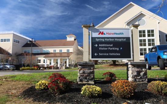 MaineHealth Behavioral Health at Spring Harbor at 123 Andover Road in Westbrook, Maine