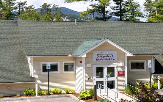 Exterior of Memorial Hospital Orthopedics & Sports Medicine building