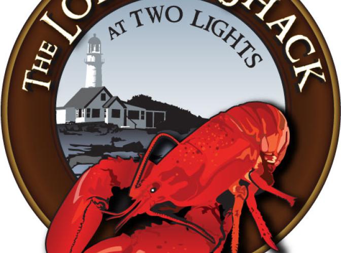 The Lobster Shack and Two Lights logo