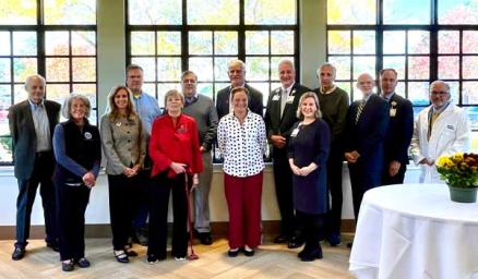 Local public officials and leaders from MaineHealth and York Hospital